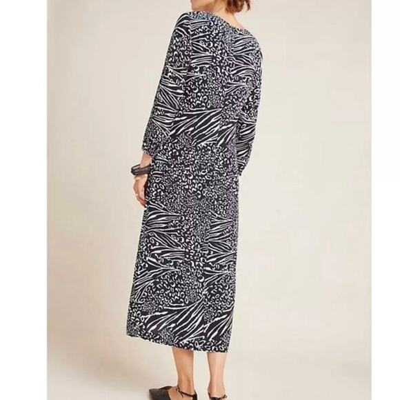 Kachel x Anthropologie Hollie Abstract Midi Dress - Picture 6 of 11